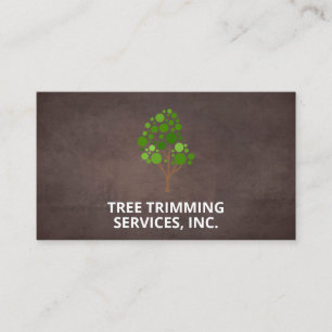 Carte De Visite Arbre   Paysage   Arrière - plan de texture Brown