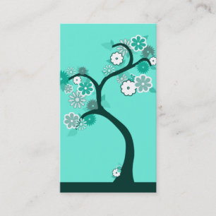 Carte De Visite arbre rétro oddRex