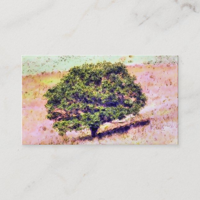 CARTE DE VISITE ARBRES (Devant)