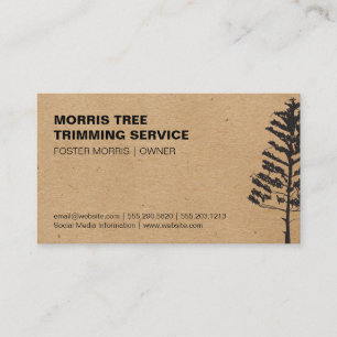 Carte De Visite Arbres   Paysage   Nature