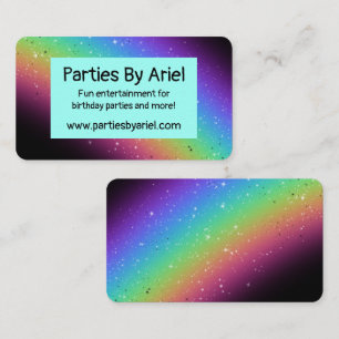 Carte De Visite Arc-en-ciel