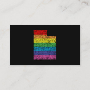 Carte De Visite arc-en-ciel utah