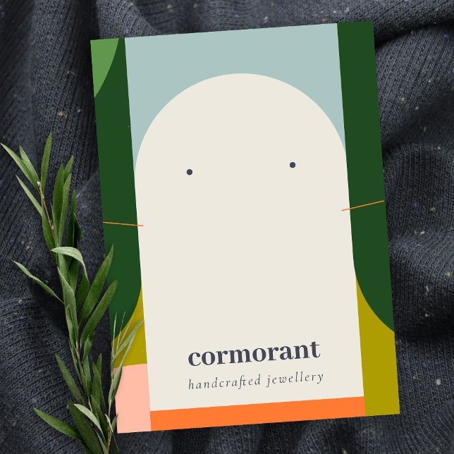 Carte De Visite Arche Abstraite Colorful Colorful Colorful Colorfu (Créateur téléchargé)