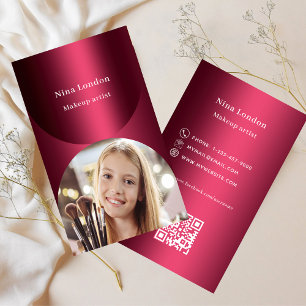 Carte De Visite Arche bourguignonne photo code Qr Facebook