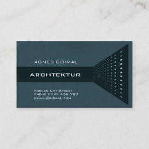 Carte De Visite Architecte