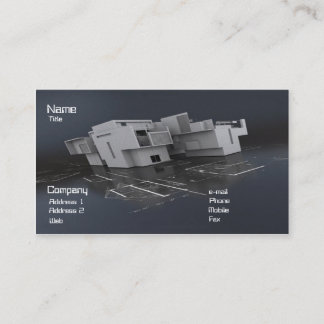 Carte De Visite Architecte