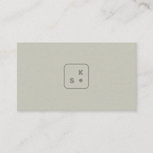 Carte De Visite Architecte minimaliste moderne Concepteur d'entrep