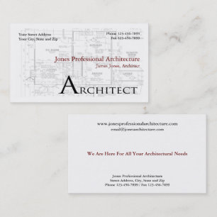 Carte de visite Architecture