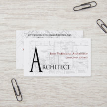 Carte de visite Architecture