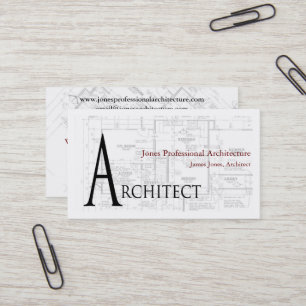 Carte de visite Architecture