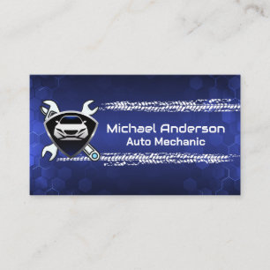 Carte De Visite Arcs mécaniques   Services Auto
