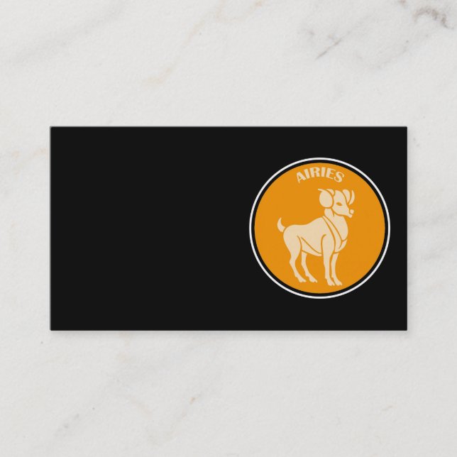 Carte de visite Aries (Devant)