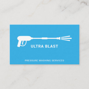 Carte De Visite Arme de vaporisateur à eau de lavage sous pression