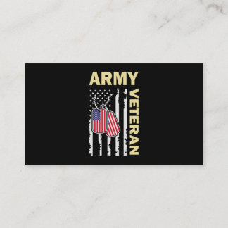 Carte De Visite Armée Américaine De Naissance Vétérinaire De Choix