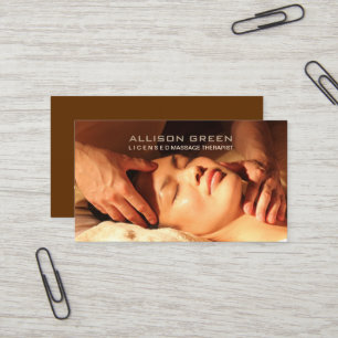 Carte De Visite Aromathérapie Acupression Masso-thérapeute