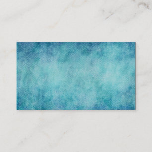 Carte De Visite Arrière - plan bleu de papier de turquoise