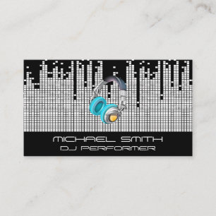 Carte De Visite Arrière - plan de la barre de son Pixel