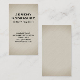 Carte De Visite Arrière - plan de texture minimaliste