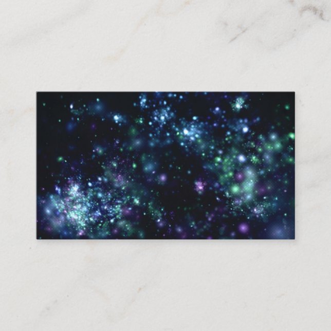 Carte De Visite Arrière - plan Galaxy (Devant)