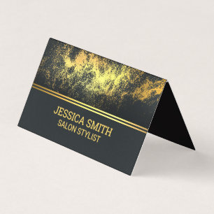 Carte De Visite Arrière - plan Gold Dust