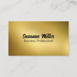 Carte De Visite Arrière - plan Gold Texture