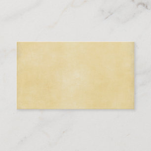 Carte De Visite Arrière - plan jaune doux