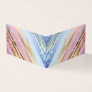 Carte De Visite Arrière - plan rose texturé