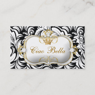 Carte De Visite Arrière - plan somptueux de 311 Ciao Bella
