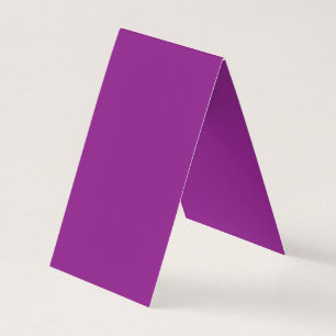 Carte De Visite arrière - plan violet avec bordure blanche