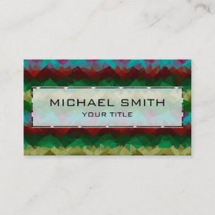 Carte De Visite Art Abstrait mosaïque #5