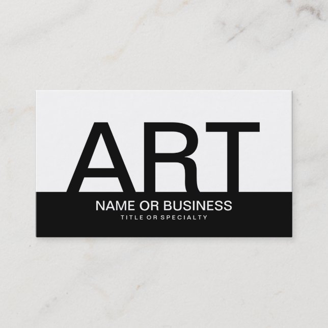 Carte De Visite ART audace (Devant)