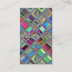 Carte De Visite Art brillant de mosaïque de Jewelee