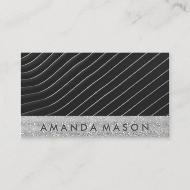 Carte De Visite Art moderne | DESIGN D'INTÉRIEUR | Photographie (Devant)