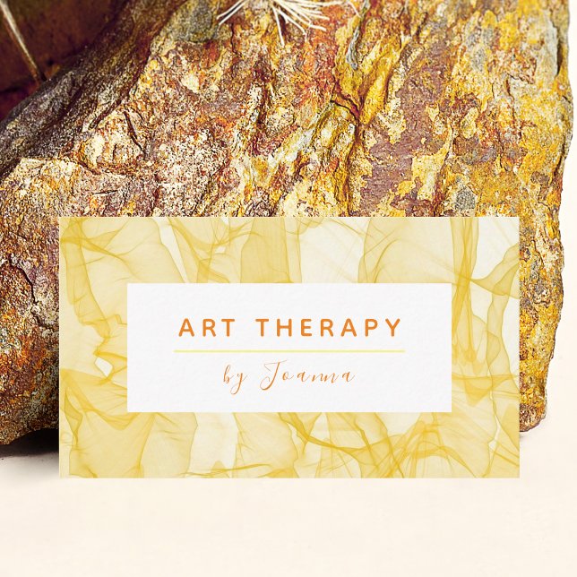 Carte De Visite Art Therapy Ajouter Votre Nom Artistique Créatif M (Créateur téléchargé)