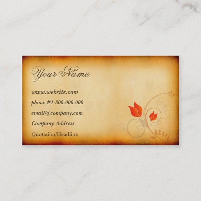 Carte De Visite Art vintage (Devant)