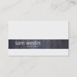 Carte De Visite Arthitect Compétences professionnelles Black Grung