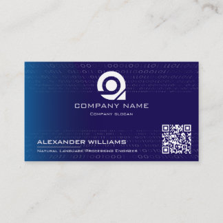 Carte De Visite Artificial Intelligence Software Engineer Visiting