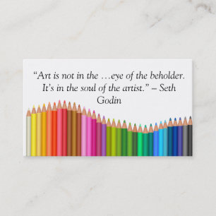 Carte de visite/Artiste