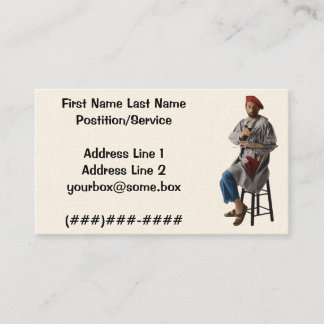 Carte De Visite Artiste