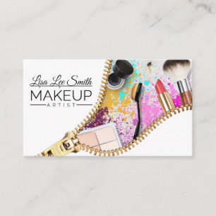 Carte De Visite Artiste de maquillage