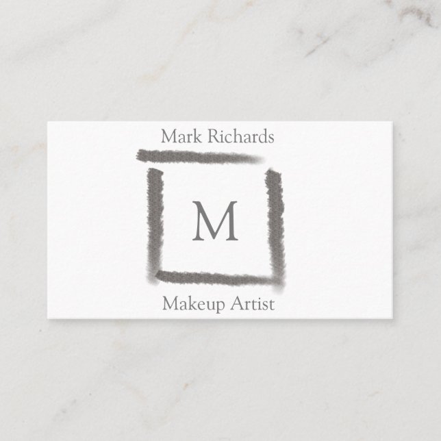 Carte De Visite Artiste de maquillage (Devant)