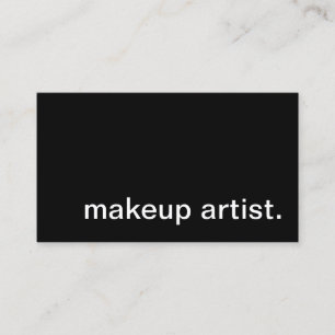 Carte De Visite artiste de maquillage