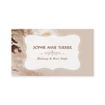 Artiste de maquillage géométrique en marbre Glam A