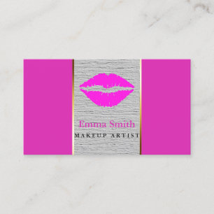 Carte De Visite Artiste de maquillage professionnel