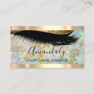 Carte De Visite Artiste de maquillage professionnel Eyelash Unique