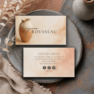 Carte De Visite Artiste de poterie