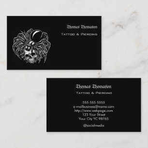 Carte De Visite Artiste de tatouage
