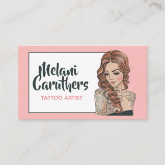 Carte De Visite Artiste du tatouage