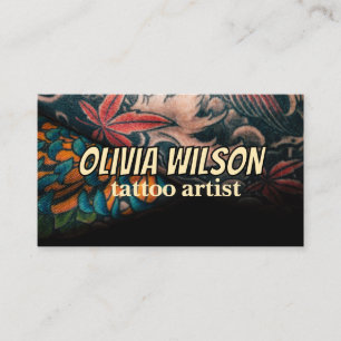 Carte De Visite Artiste du tatouage