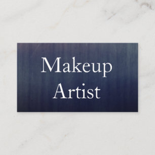 Carte De Visite Artiste maquillage de la liste des cheveux brossé 